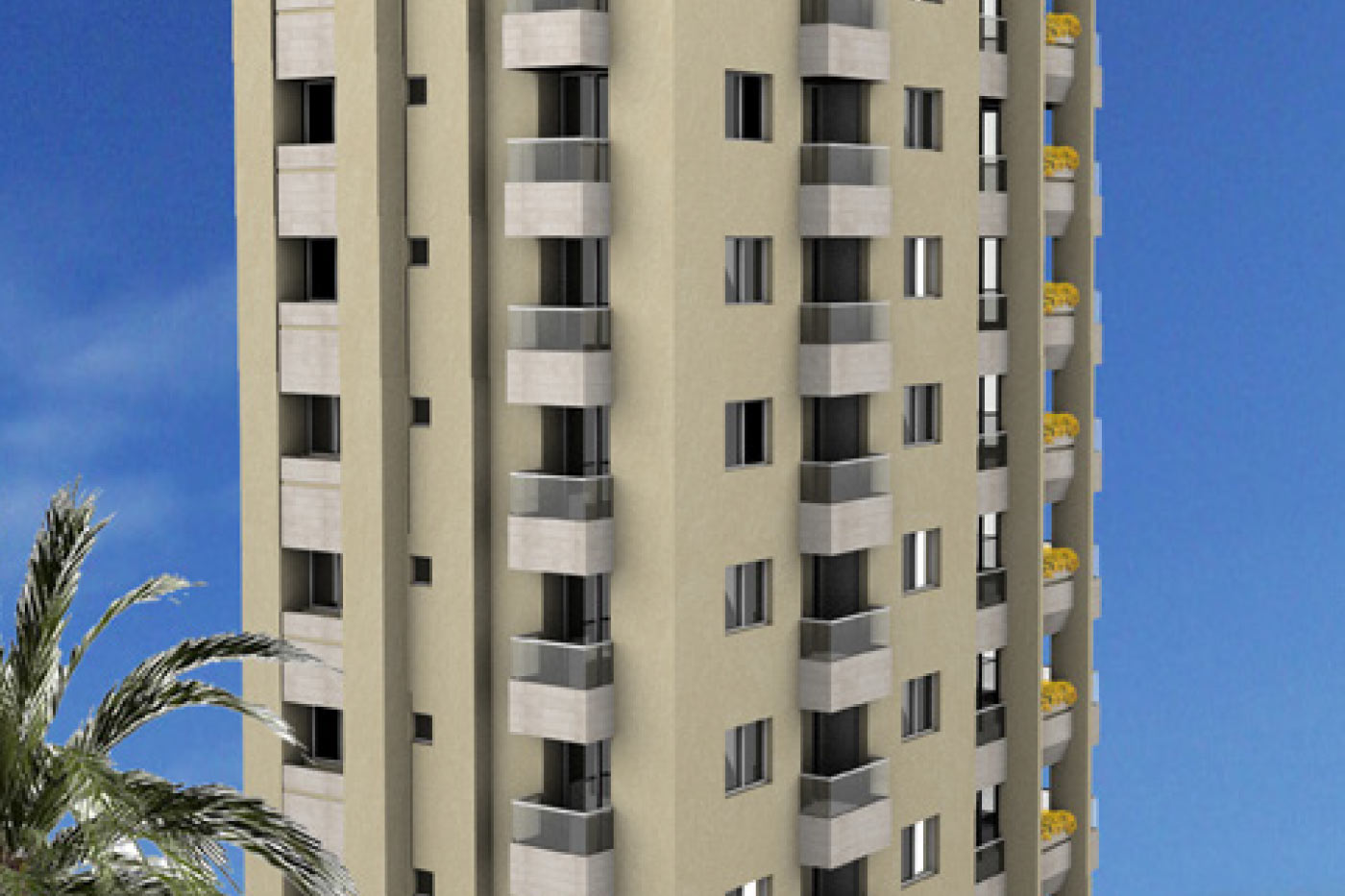 Sioufi Residential Building - Floors