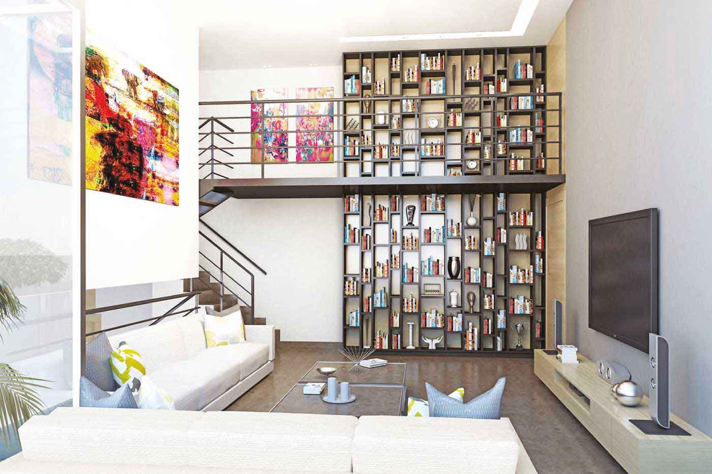 Loft 705 - Luxury Residential Building - Room & Furniture