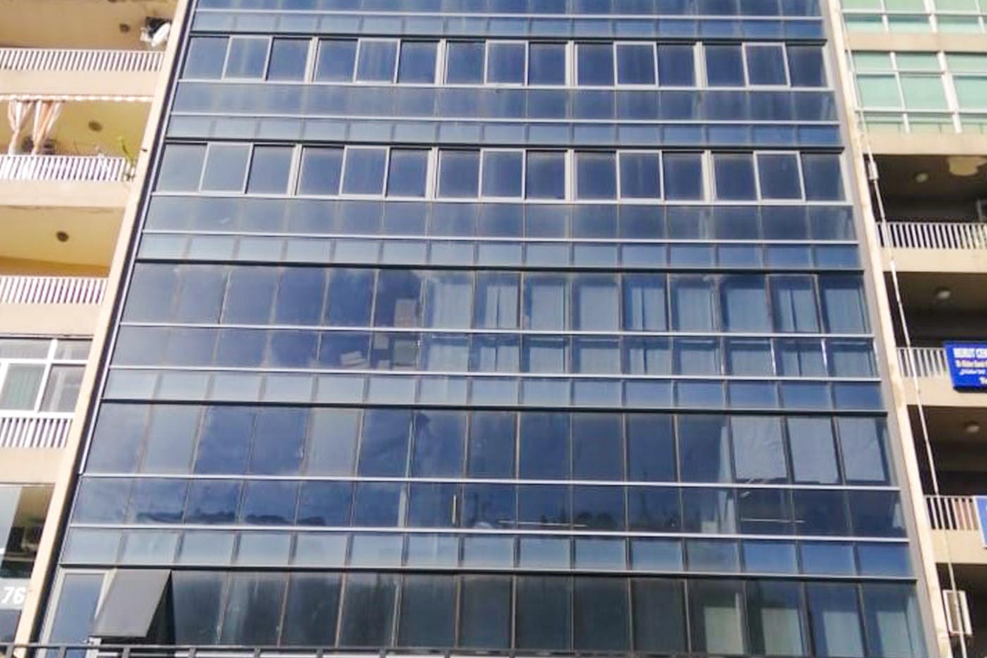 Msaytbeh - Full Building View - Windows & Stories