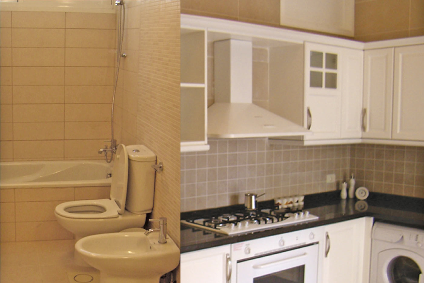 Sankari Residence - Kitchen to the Right & Toilet to Left